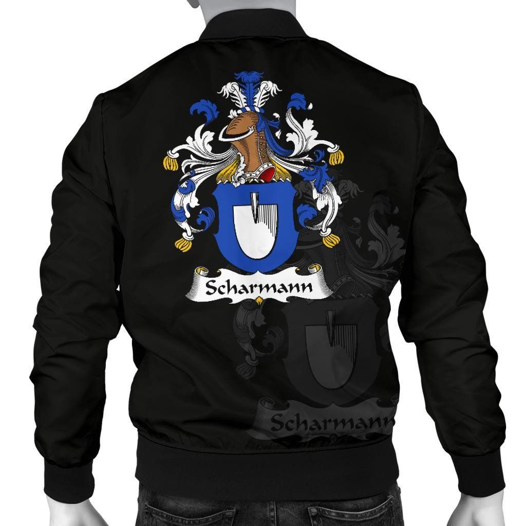 Scharmann-Germany-Mens-Bomber-Jacket-German-Family-Crest-A7-Bomber-Jacket-1