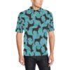 Schnauzers Pattern Print Design A01 Men Polo Shirt