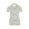 School Bus Back To School Print Design Lks303 Women'S Polo Shirt