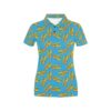 School Bus Print Design Lks302 Women'S Polo Shirt