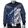 Scotland Celtic Men's Bomber Jacket - Cross Celt Lion - BN15 Bomber Jacket