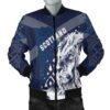 Scotland Celtic Women's Bomber Jacket - Cross Celt Lion - BN15 Bomber Jacket