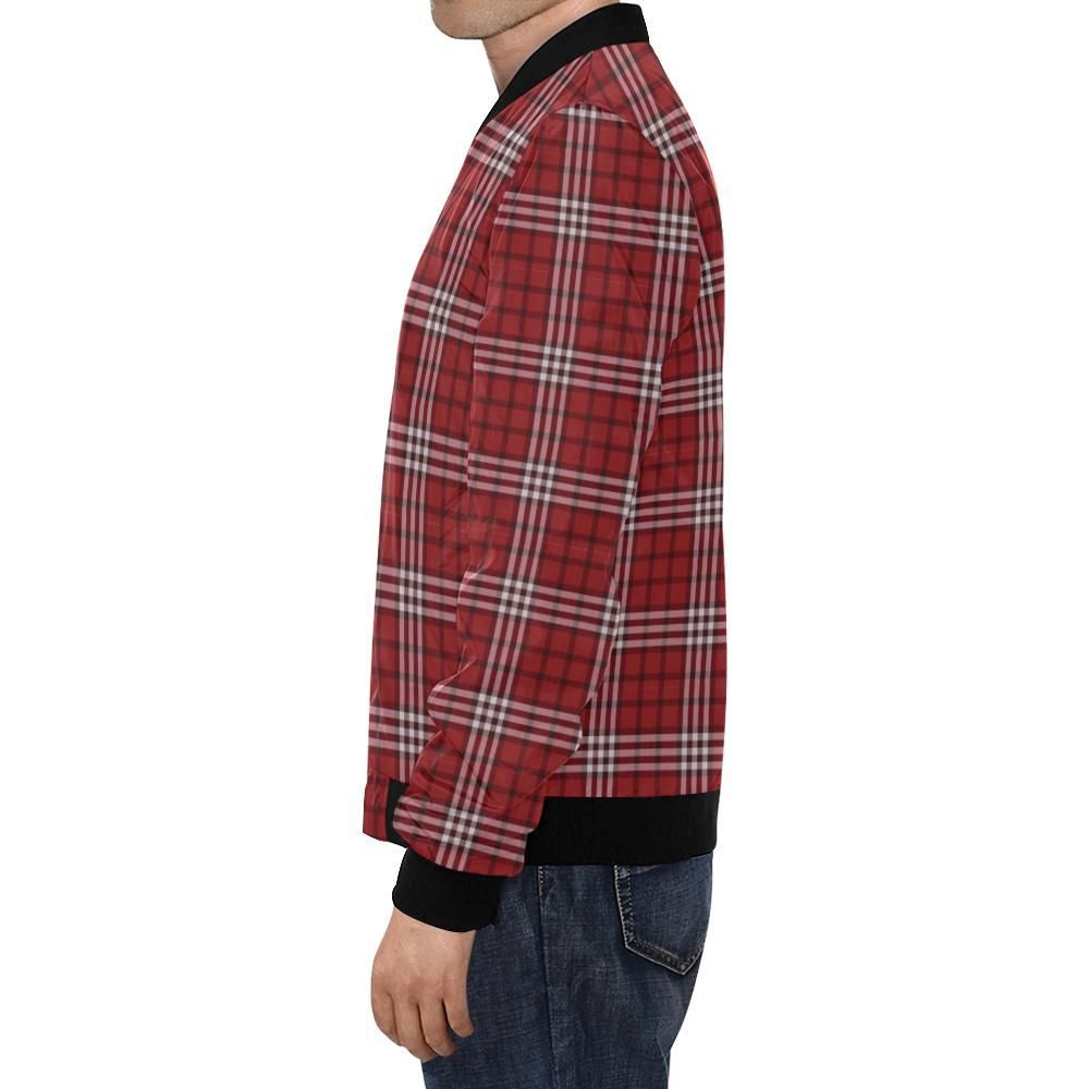 Scottish-Tartan-Royal-Stewart-Red-Plaids-Mens-Bomber-Jacket-1