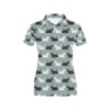 Scottish Terriers Print Design Lks301 Women'S Polo Shirt