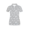 Scottish Terriers Print Design Lks3011 Women'S Polo Shirt