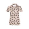 Scottish Terriers Print Design Lks3016 Women'S Polo Shirt