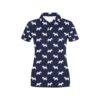 Scottish Terriers Print Design Lks3019 Women'S Polo Shirt