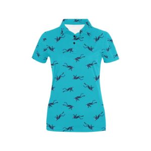 Scuba Driver Print Design Lks304 Women'S Polo Shirt