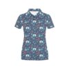 Scuba Equipment Print Design Lks302 Women'S Polo Shirt