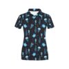 Sea Turtle Jelly Fish Sea Horse Print Design Lks3014 Women'S Polo Shirt