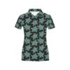 Sea Turtle Print Design Lks302 Women'S Polo Shirt