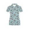 Seashell Beach Print Design Lks302 Women'S Polo Shirt