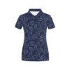 Seashell Print Design Lks3011 Women'S Polo Shirt