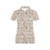 Seashell Print Design Lks304 Women'S Polo Shirt