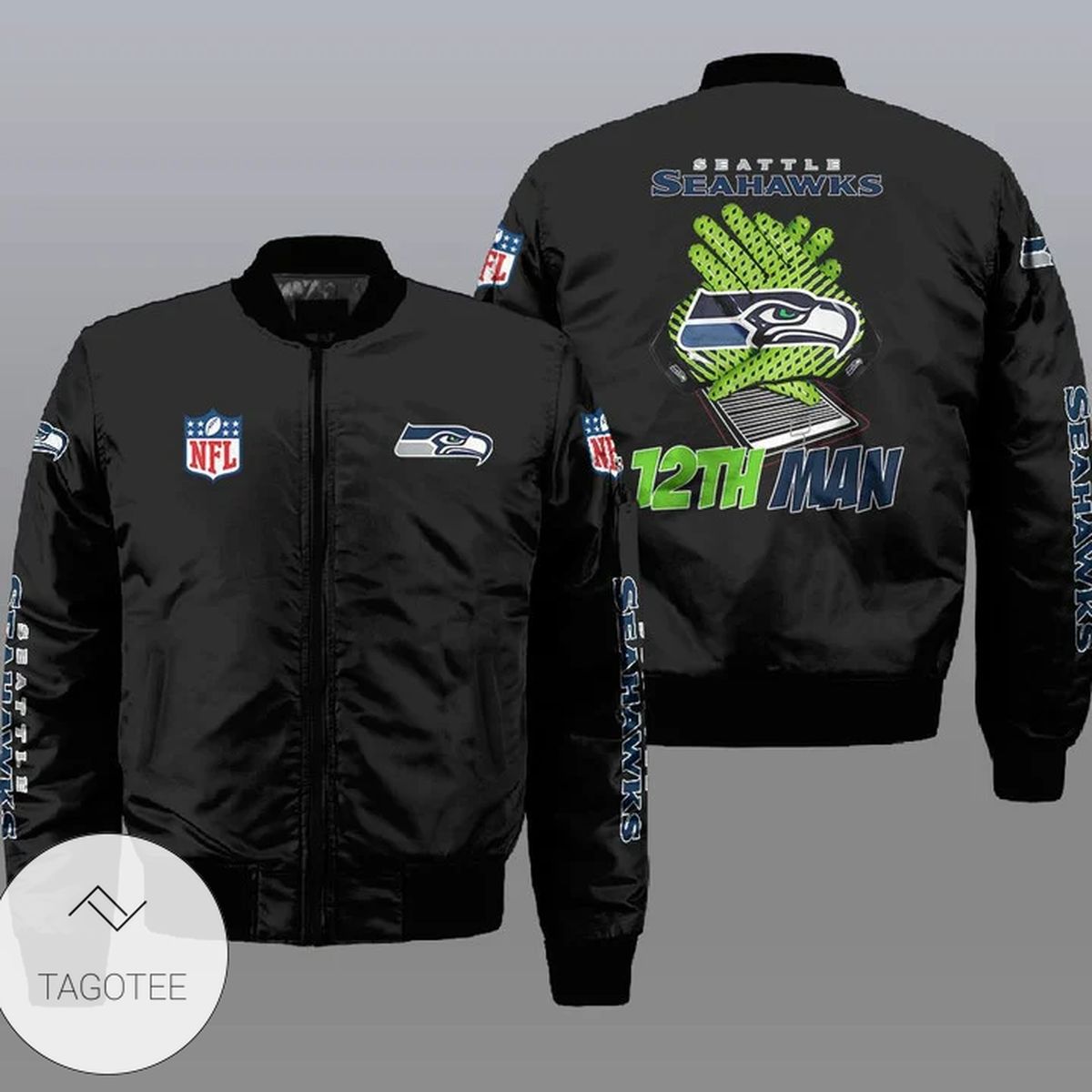 Seattle Seahawks Bomber Jacket Seattle Seahawks Bomber Jacket