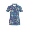 Seaweed Print Design Lks301 Women'S Polo Shirt