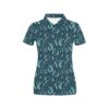 Seaweed Print Design Lks302 Women'S Polo Shirt