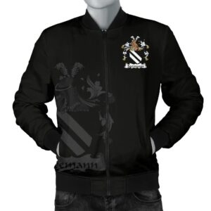 Seemann Germany Men's Bomber Jacket - German Family Crest A7 Bomber Jacket