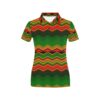 Serape Print Design Lks306 Women'S Polo Shirt