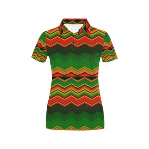 Serape Print Design Lks306 Women'S Polo Shirt