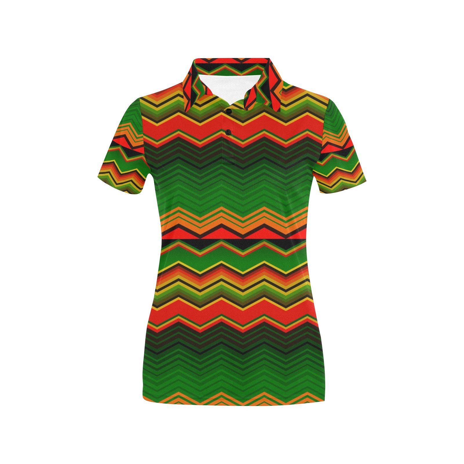 Serape Print Design Lks306 Women'S Polo Shirt Serape Print Design Lks306 Women'S Polo Shirt