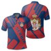 Serbia Coat Of Arms Polo Shirt Rockie J5W