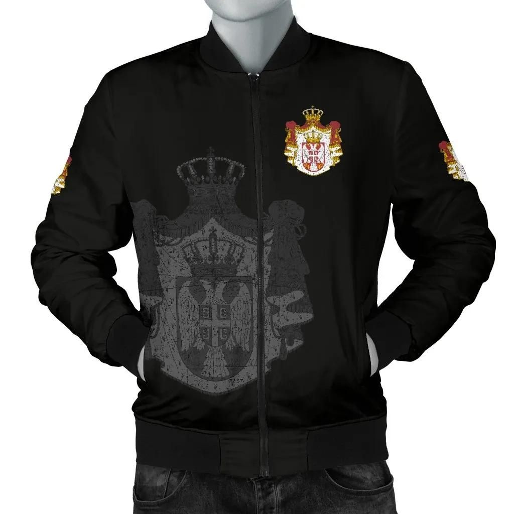 Serbia Men's Bomber Jacket A7 Bomber Jacket Serbia Men's Bomber Jacket A7 Bomber Jacket
