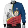 Serbia Men's Bomber Jacket - Flag of Serbia - BN24 Bomber Jacket