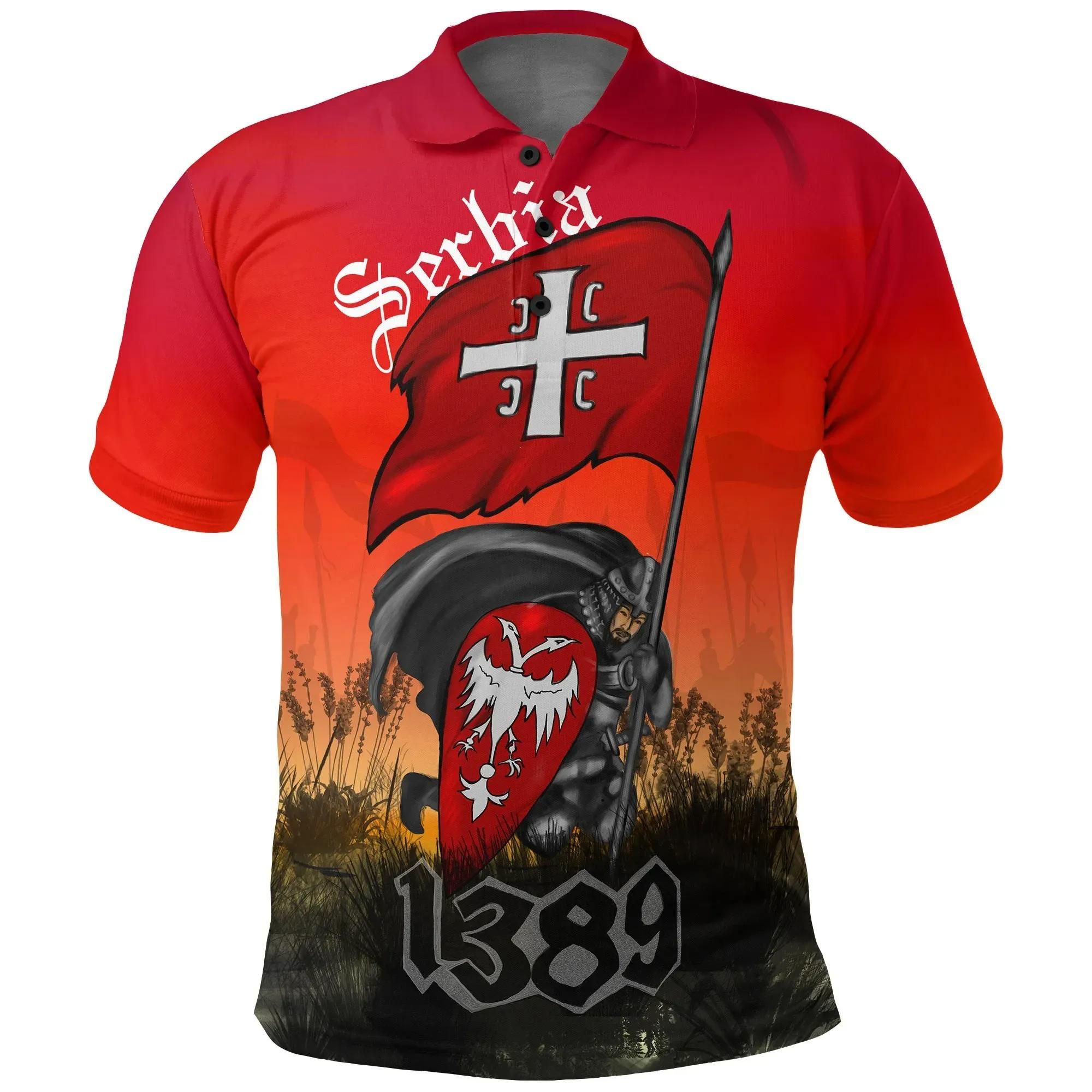 Serbia Polo Shirt 1389 A7 Serbia Polo Shirt 1389 A7