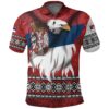 Serbia Polo Shirt Serbian Eagle Special Version A7