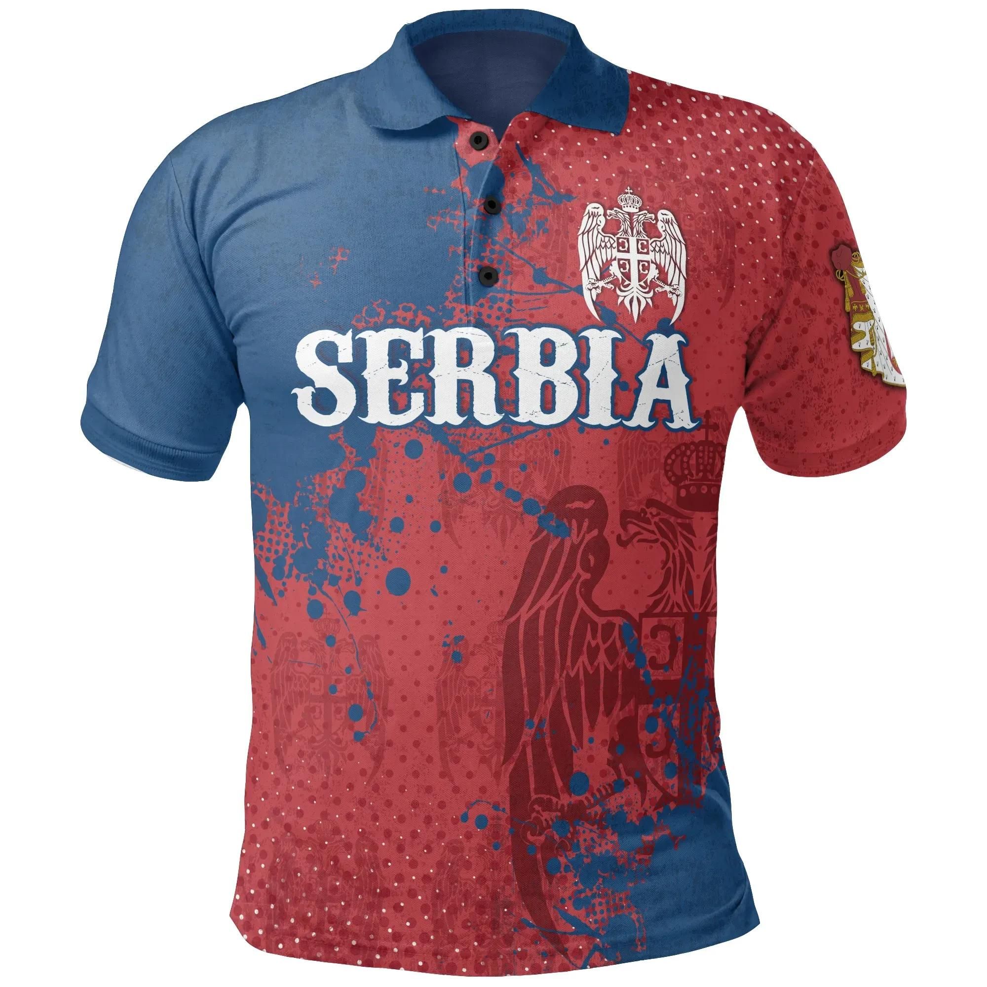 Serbia Polo Shirt - The Great Serbia - BN15 Serbia Polo Shirt - The Great Serbia - BN15