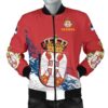 Serbia Special Men's Bomber Jacket A5 Bomber Jacket