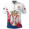 Serbia Special Polo Shirt - White Version A7