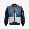 Setsuna F. Seiei Bomber Jacket Custom Gundam Cosplay Costumes Bomber Jacket