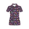 Sewing Equipment Print Design Lks306 Women'S Polo Shirt