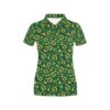 Shamrock Horse Shoes Saint Patrick'S Day Print Design Lks307 Women'S Polo Shirt