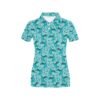 Shark Cute Print Design Lks302 Women'S Polo Shirt