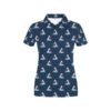 Shark Print Design Lks3010 Women'S Polo Shirt