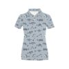 Shark Print Design Lks304 Women'S Polo Shirt