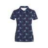 Shark Print Design Lks306 Women'S Polo Shirt