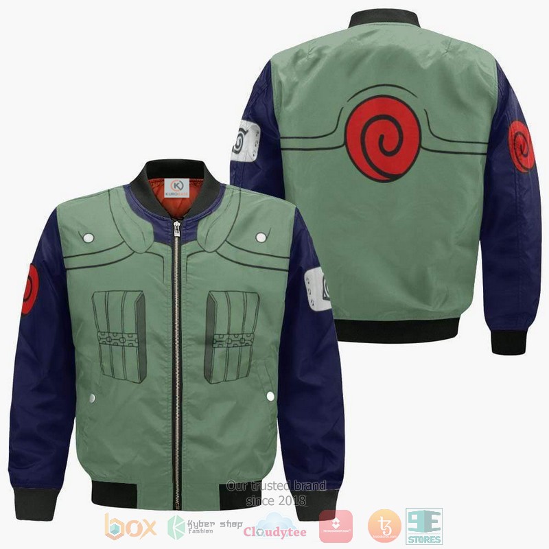 Shikamaru Nara Naruto Anime Bomber Jacket Shikamaru Nara Naruto Anime Bomber Jacket