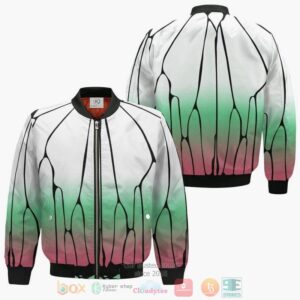 Shinobu Kocho Demon Slayer Anime Cosplay Costume Bomber Jacket
