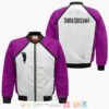 Shiratorizawa Academy Cosplay Costume Haikyuu Anime Bomber Jacket