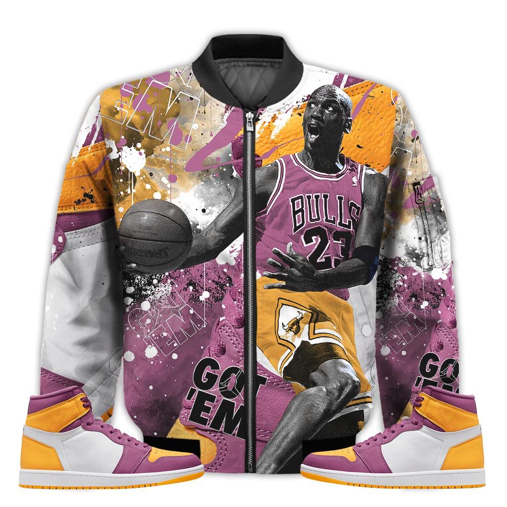 Shirt-To-Go-With-JD-1-High-OG-Brotherhood-Got-Em-Shoes-Goat-Brotherhood-1s-Gifts-Unisex-Matching-3D-Bomber-Jacket-1