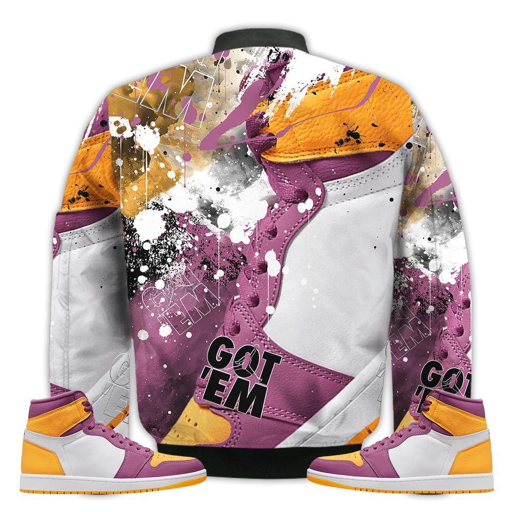 Shirt-To-Go-With-JD-1-High-OG-Brotherhood-Got-Em-Shoes-Goat-Brotherhood-1s-Gifts-Unisex-Matching-3D-Bomber-Jacket-2