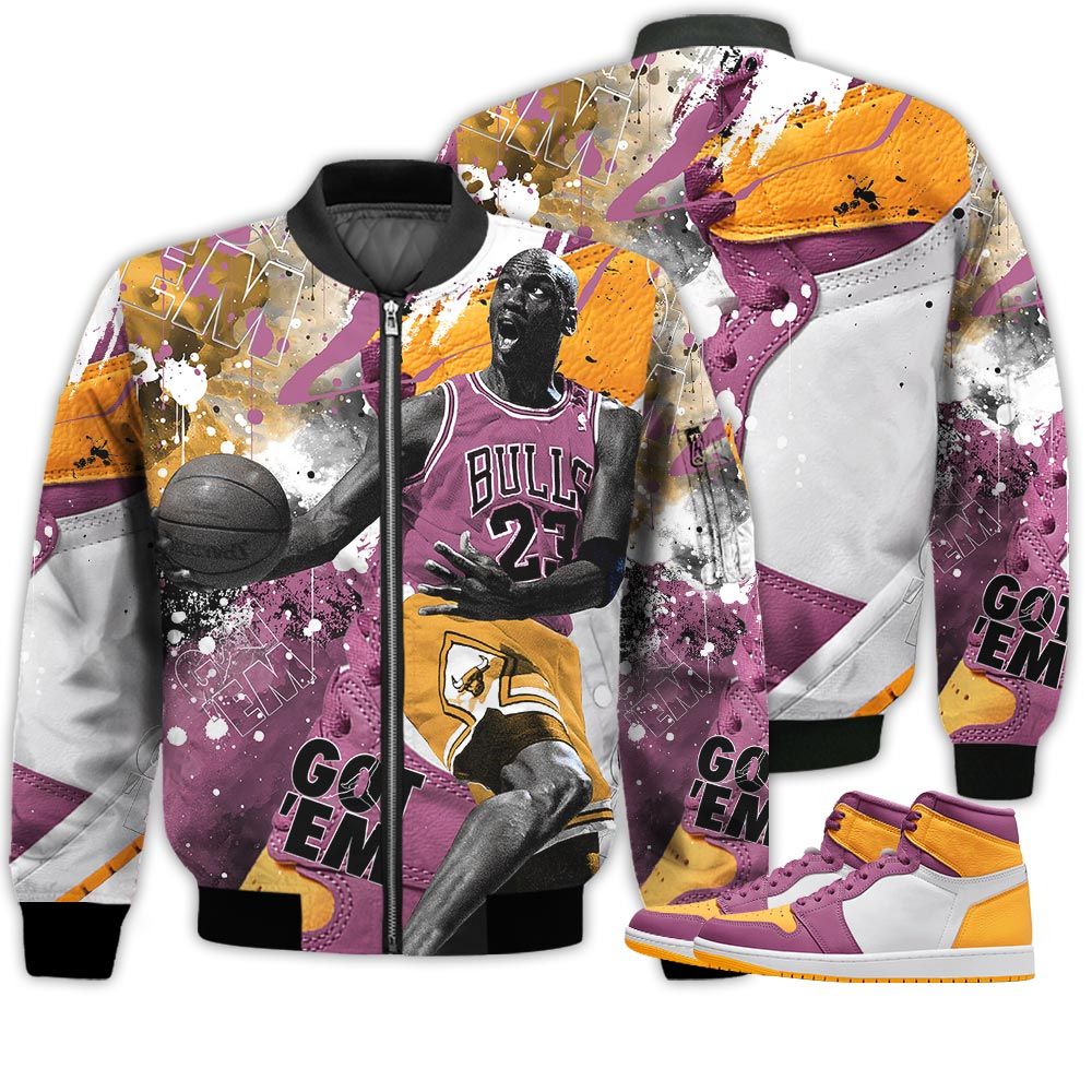 Shirt To Go With JD 1 High OG Brotherhood - Got Em Shoes Goat - Brotherhood 1s Gifts Unisex Matching 3D Bomber Jacket Shirt To Go With JD 1 High OG Brotherhood - Got Em Shoes Goat - Brotherhood 1s Gifts Unisex Matching 3D Bomber Jacket