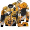 Shirt To Go With JD 1 Mid Chutney - Got Em Shoes Goat - Mid Chutney 1s Gifts Unisex Matching 3D Bomber Jacket