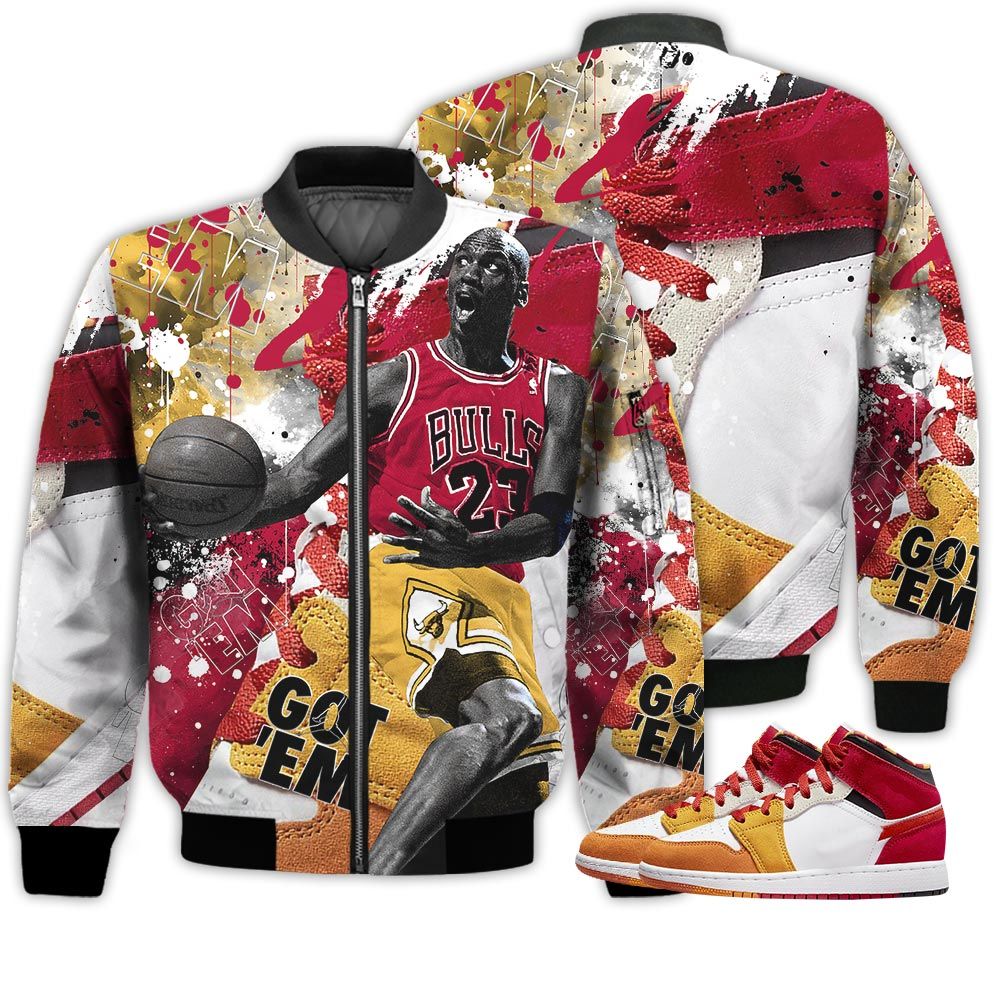 Shirt To Go With JD 1 Mid Picnic - Got Em Shoes Goat - Mid Picnic 1s Gifts Unisex Matching 3D Bomber Jacket Shirt To Go With JD 1 Mid Picnic - Got Em Shoes Goat - Mid Picnic 1s Gifts Unisex Matching 3D Bomber Jacket