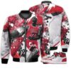Shirt To Go With JD 1 Retro High OG Heritage - Got Em Shoes Goat - OG Heritage 1s Gifts Unisex Matching 3D Bomber Jacket