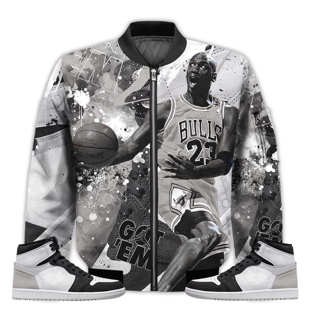 Shirt-To-Go-With-JD-1-Retro-High-OG-Stage-Haze-Got-Em-Shoes-Goat-Stage-Haze-1s-Gifts-Unisex-Matching-3D-Bomber-Jacket-1